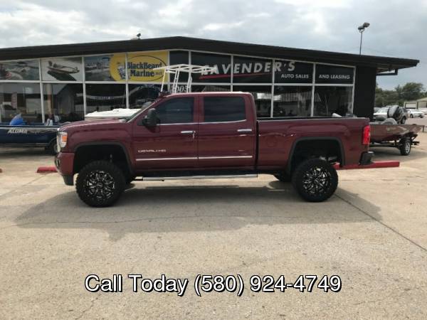 2015 GMC Sierra 2500HD available WiFi 4WD Crew Cab 153.7" Denali for sale in Durant, OK – photo 3