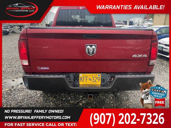2013 Ram 1500 Quad Cab Tradesman Pickup 4D 6 1/3 ft FOR ONLY for sale in Anchorage, AK – photo 8