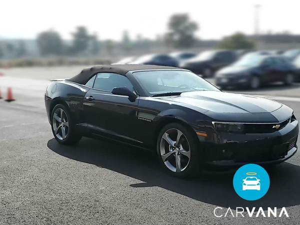 2014 Chevy Chevrolet Camaro LT Convertible 2D Convertible Black - -... for sale in Hobart, IL – photo 15