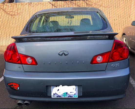 2006 INFI G35 For Sale - cars & trucks - by owner - vehicle... for sale in Corvallis, OR – photo 3