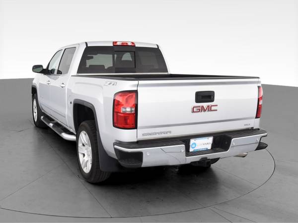 2015 GMC Sierra 1500 Crew Cab SLT Pickup 4D 5 3/4 ft pickup Silver -... for sale in Fresh Meadows, NY – photo 8