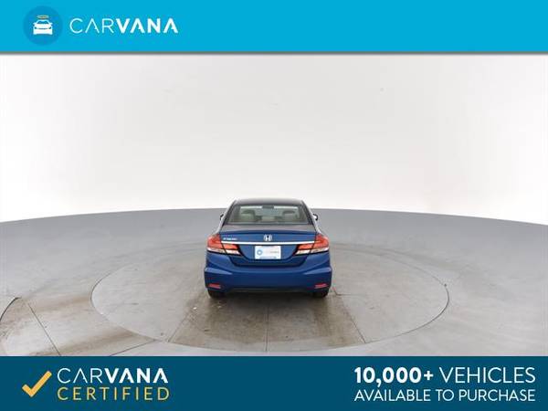 2013 Honda Civic LX Sedan 4D sedan BLUE - FINANCE ONLINE for sale in Atlanta, CA – photo 20