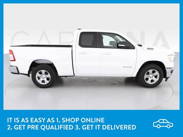 2020 Ram 1500 Quad Cab Big Horn Pickup 4D 6 1/3 ft pickup White for sale in Long Beach, CA – photo 10