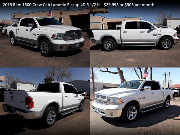2015 Ram 1500 Crew Cab Laramie Pickup 4D 4 D 4-D 6 1/3 ft FOR ONLY for sale in Greeley, CO – photo 5