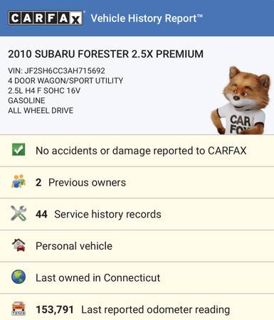 2010 Subaru Forester Premium for sale in Ringwood, NJ – photo 22