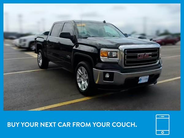 2014 GMC Sierra 1500 Crew Cab SLE Pickup 4D 5 3/4 ft pickup Black for sale in Manchester, NH – photo 12