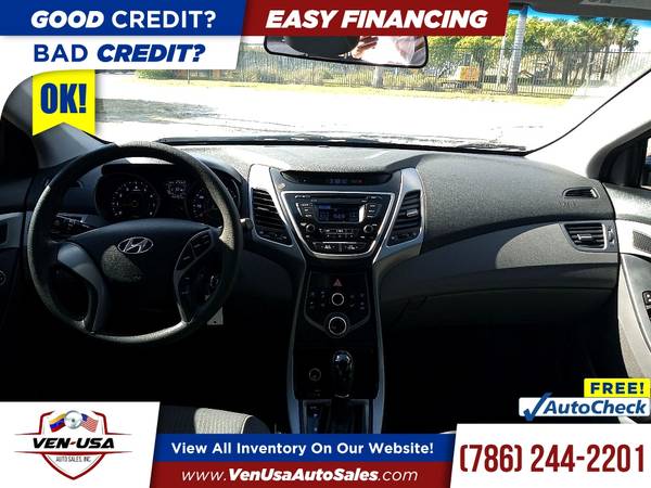 2016 Hyundai Elantra SESedan 6A 6 A 6-A (US) FOR ONLY 219/mo! for sale in Miami, FL – photo 8