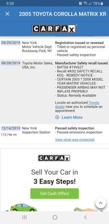2005 toyota matrix..price drop - cars & trucks - by owner - vehicle... for sale in Rockaway Park, NY – photo 21