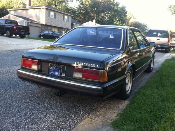 1989 BMW 635csi e24 $1 - cars & trucks - by owner - vehicle... for sale in Wilmington, DE – photo 5