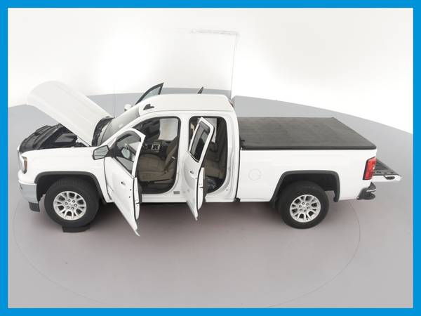 2017 GMC Sierra 1500 Double Cab SLE Pickup 4D 6 1/2 ft pickup White for sale in Pittsburgh, PA – photo 16