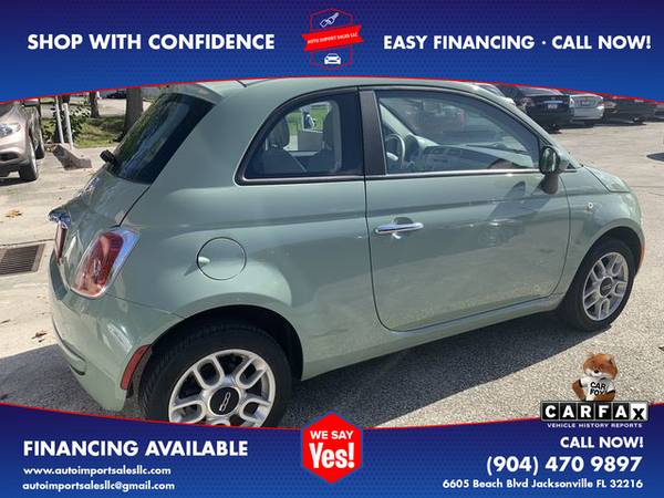 2012 FIAT 500 - Financing Available! - cars & trucks - by dealer -... for sale in Jacksonville, FL – photo 8
