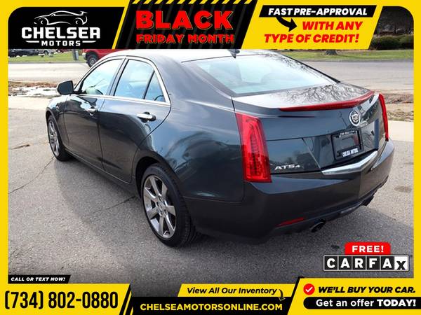 $237/mo - 2014 Cadillac ATS 2.0L Turbo Luxury AWD - Easy Financing!... for sale in Chelsea, MI – photo 4