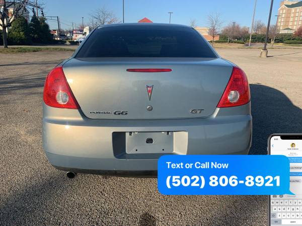2008 Pontiac G6 GT 4dr Sedan EaSy ApPrOvAl Credit Specialist - cars... for sale in Louisville, KY – photo 4