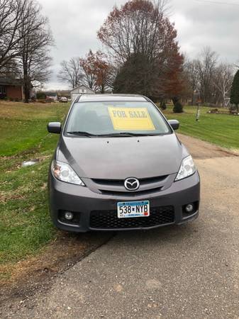 2007 Mazda 5 Van 167k Automatic W/DVD - cars & trucks - by owner -... for sale in Milaca, MN – photo 3
