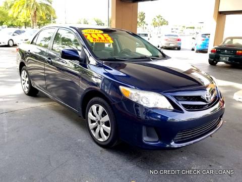 2013 Toyota Corolla LOOOOW Miles - - by dealer for sale in Other, FL – photo 2