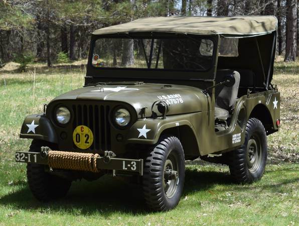 Award Winning Restored Army Jeep (M38A1) for sale in Crosslake, MN – photo 6