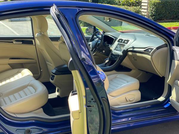 Blue 2016 Ford Fusion for sale in Sacramento , CA – photo 8