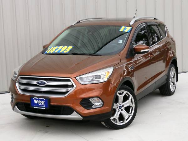 2017 Ford Escape Titanium-Moonroof! Heated Seats! Nav! Remote Start!... for sale in Silvis, IA – photo 2