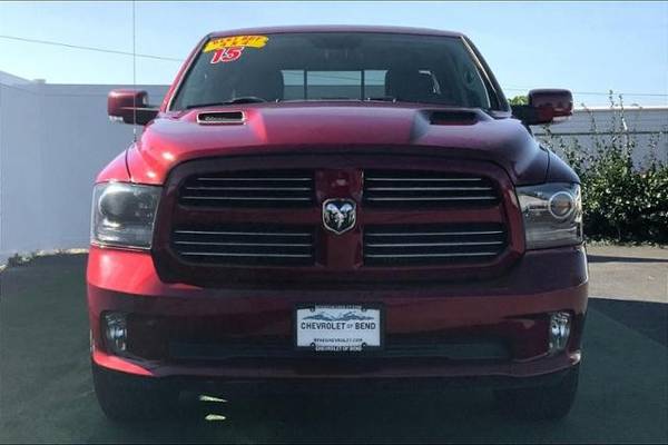 2015 Ram 1500 4x4 Truck Dodge 4WD Quad Cab 140.5 Sport Crew Cab -... for sale in Bend, OR – photo 2