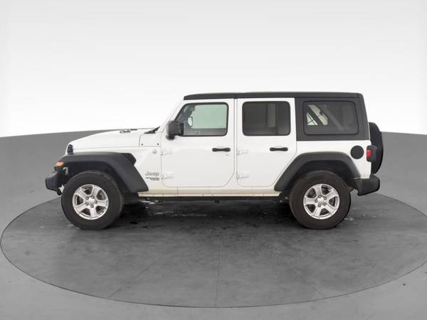 2020 Jeep Wrangler Unlimited Sport S Sport Utility 4D suv White - -... for sale in Palmdale, CA – photo 5