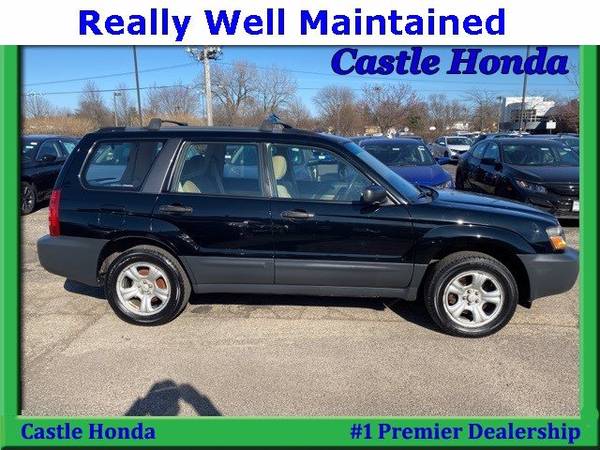 2005 Subaru Forester van Black - - by dealer - vehicle for sale in Morton Grove, IL – photo 6