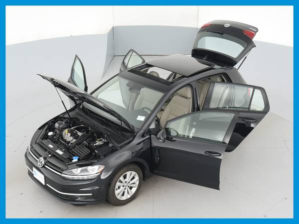 2020 VW Volkswagen Golf 1 4T TSI Hatchback Sedan 4D sedan Black for sale in Champlin, MN – photo 15