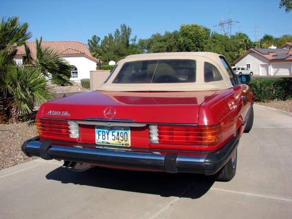 1976 Mercedes 450SL - cars & trucks - by owner - vehicle automotive... for sale in Gilbert, AZ – photo 2