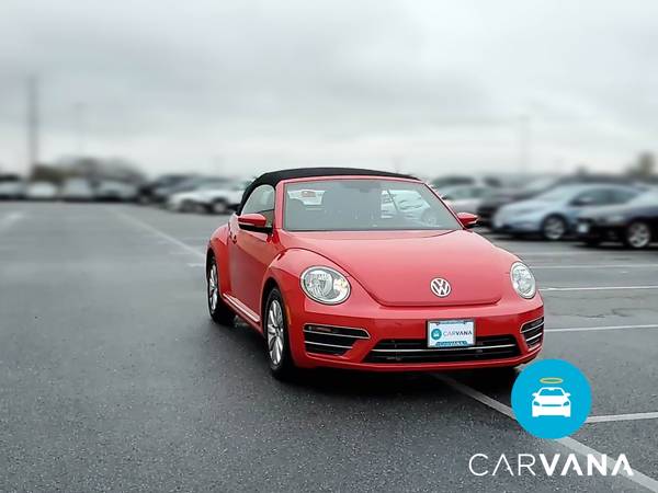 2017 VW Volkswagen Beetle 1.8T S Convertible 2D Convertible Red - -... for sale in NEW YORK, NY – photo 17