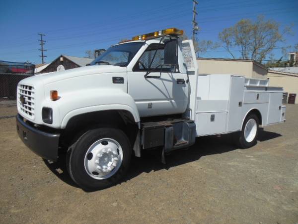 2001 Chevy Utility Service Dump Truck 328 - - by for sale in San Leandro, CA – photo 24
