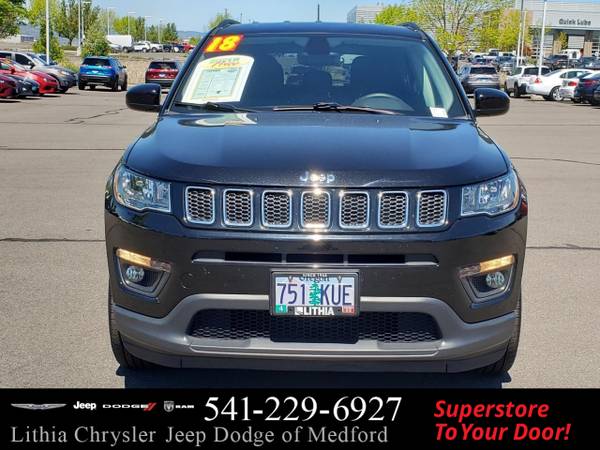 2018 Jeep Compass Latitude FWD - - by dealer - vehicle for sale in Medford, OR – photo 2