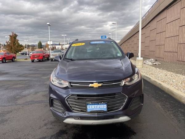 2018 Chevy Chevrolet Trax LT hatchback Storm Blue Metallic - cars &... for sale in Post Falls, MT – photo 2