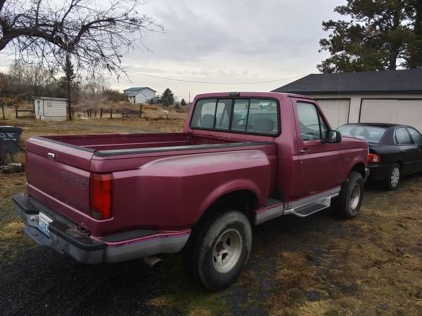 1992 Ford F150 4x4 Flareside - cars & trucks - by owner - vehicle... for sale in Moses Lake, WA – photo 3
