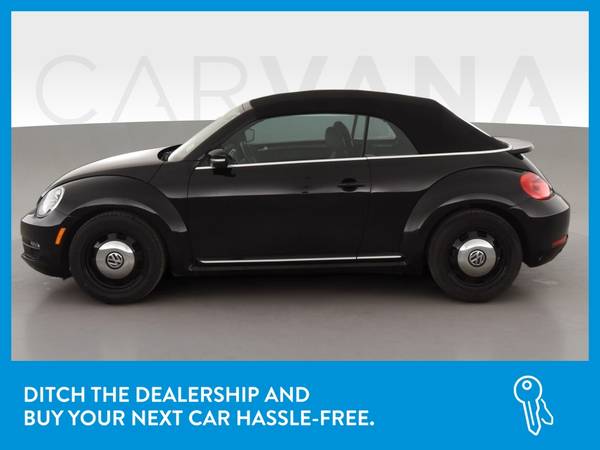 2014 VW Volkswagen Beetle 2 5L Convertible 2D Convertible Black for sale in Long Beach, CA – photo 4
