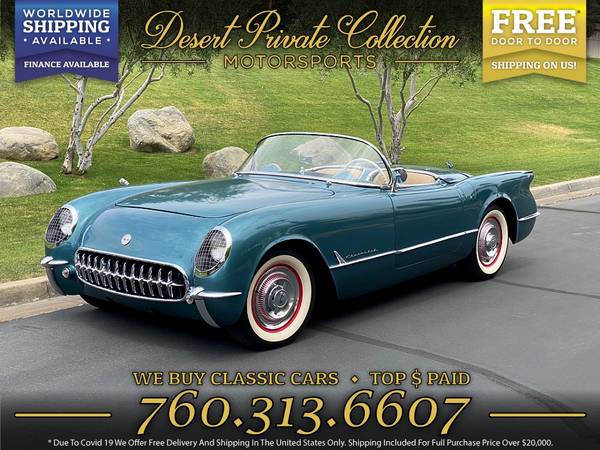 1954 Chevrolet CORVETTE c1 Restored Convertible which won t last for sale in Other, IL