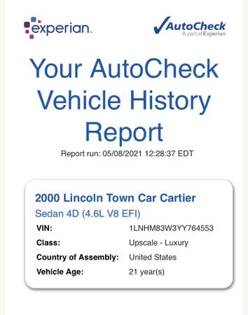 2000 Lincoln town car cartier for sale in Hartford, CT – photo 14