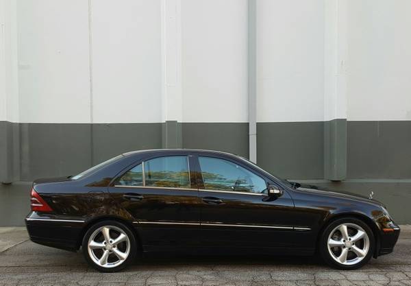 Black 2004 Mercedes Benz C230 Sport/126K/Leather/Automatic for sale in Raleigh, NC – photo 5