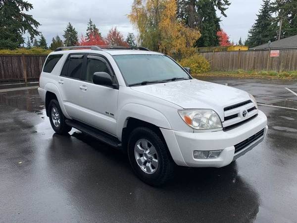 White 2004 Toyota 4Runner Sport Edition 4WD 4dr SUV Cruise Control for sale in Lynnwood, WA – photo 6