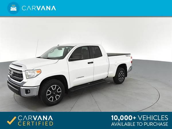 2014 Toyota Tundra Double Cab SR5 Pickup 4D 6 1/2 ft pickup White - for sale in Cleveland, OH – photo 6