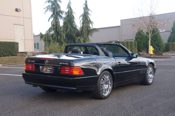 1991 Mercedes-Benz SL500 Convertible SL 500 R129 Triple Black! 500SL for sale in Hillsboro, OR – photo 7