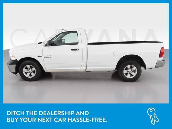 2017 Ram 1500 Regular Cab Tradesman Pickup 2D 8 ft pickup White for sale in Albany, NY – photo 4