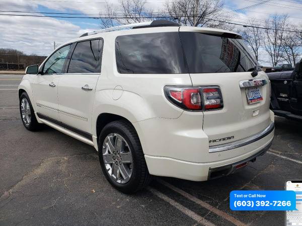 2014 GMC Acadia Denali AWD 4dr SUV - Call/Text - - by for sale in Manchester, VT – photo 3