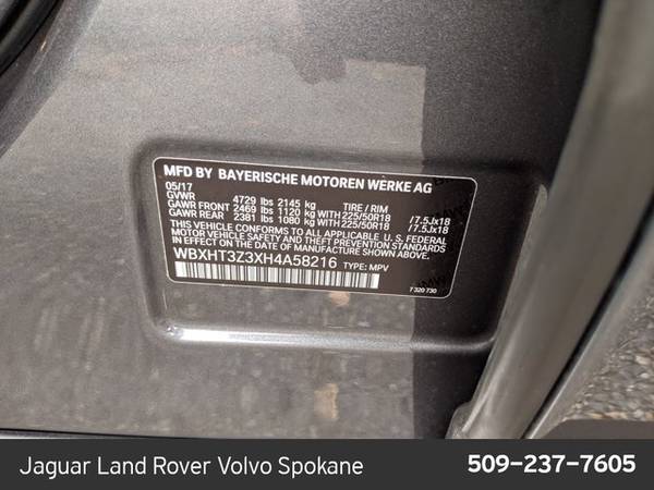 2017 BMW X1 xDrive28i AWD All Wheel Drive SKU:H4A58216 - cars &... for sale in Spokane, MT – photo 21