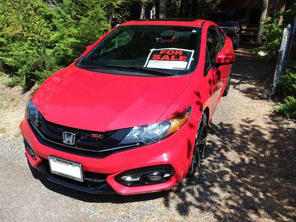 Only 27k miles! - 2015 HONDA CIVIC Si Coupe for sale in MAPLE FALLS, WA