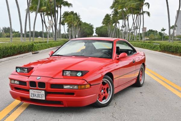 1991 BMW 850I V12 6 Speed Manual California Car - Over 20k In for sale in Miami, CA – photo 4