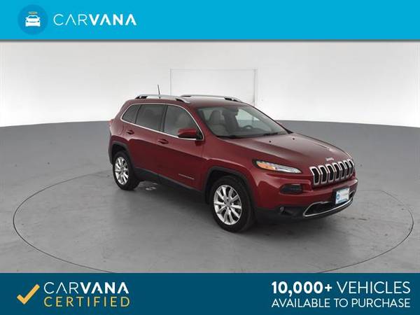 2016 Jeep Cherokee Limited Sport Utility 4D suv MAROON - FINANCE for sale in Round Rock, TX – photo 9