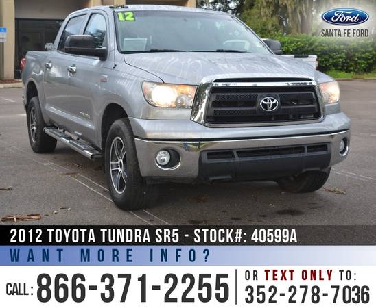 2012 Toyota Tundra SR5 *** Camera, Homelink, Tinted Windows *** -... for sale in Alachua, FL