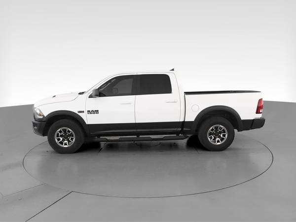 2017 Ram 1500 Crew Cab Rebel Pickup 4D 5 1/2 ft pickup White -... for sale in Chicago, IL – photo 5