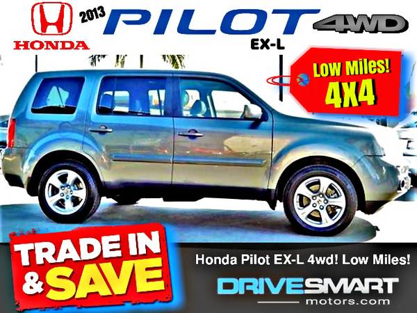 "4-WHEEL-DRIVE HONDA" 😍 BEST HONDA PILOT EX-L 4WD! BAD CREDIT OK! -... for sale in Orange, CA