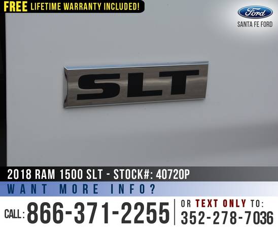 2018 RAM 1500 SLT 4WD *** Tinted Windows, SiriusXM, Camera *** -... for sale in Alachua, FL – photo 21
