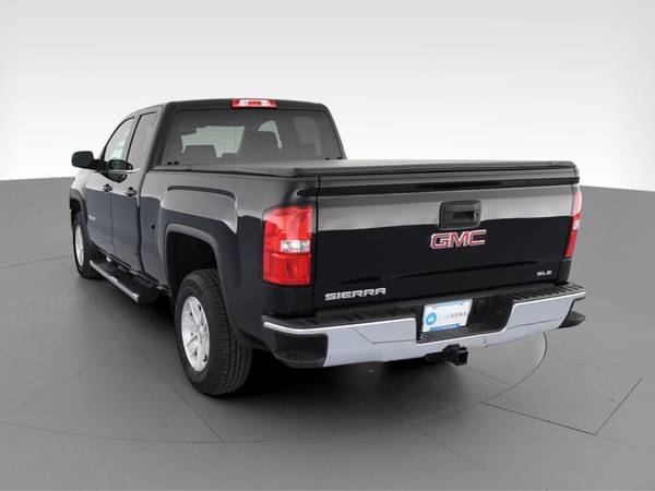 2018 GMC Sierra 1500 Double Cab SLE Pickup 4D 6 1/2 ft pickup Black... for sale in Brooklyn, NY – photo 8